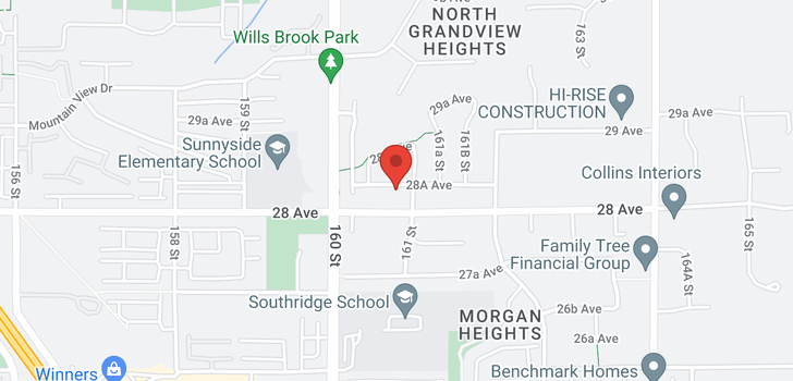 map of 16062 28A AVENUE